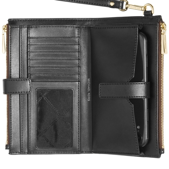 Michael kors Signature Double Zip Wristlet Wallet. PRICE IS FIRM - Picture 3 of 10